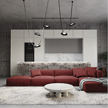 Трековый светильник Campana TR127B-12W3K-B