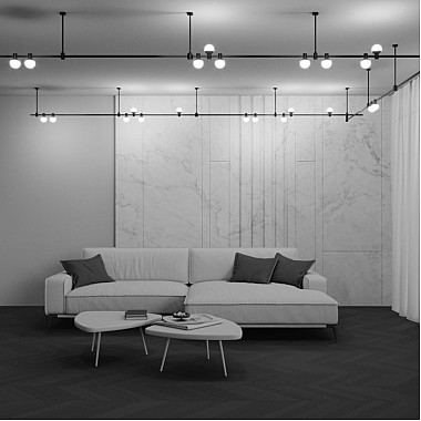 Трековый светильник Luna TR149-1-5W3K-B