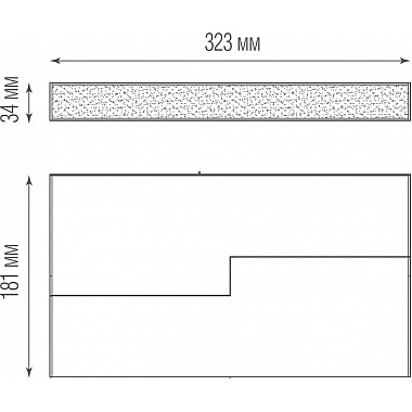Трековый светильник Line DL18787NW10BM