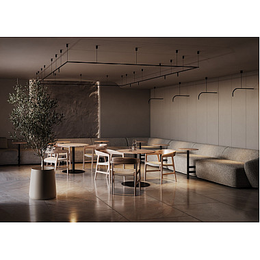 Трековый светильник Eye C104WL-3W3-6K-BS