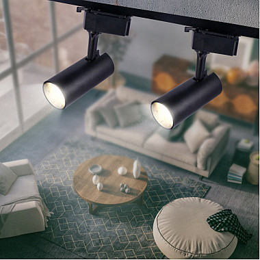 Трековый светильник TR5-10 COB BK