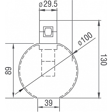 Трековый светильник Ikra DL20233M5W1 Black