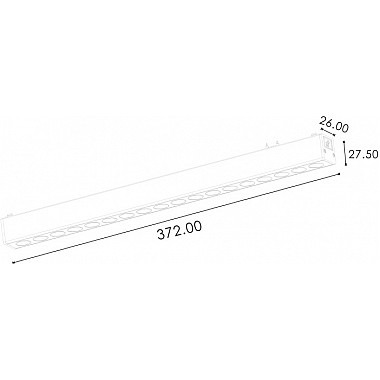 Трековый светильник SLIM DL-SLIM-DRWH-18-CCT