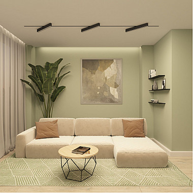 Трековый светильник Edder DK6644-BK