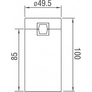 Трековый светильник Alpha DL20231M5W1 Black Bronze