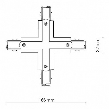 Коннектор X-образный Nowodvorski Ctls Power 8702
