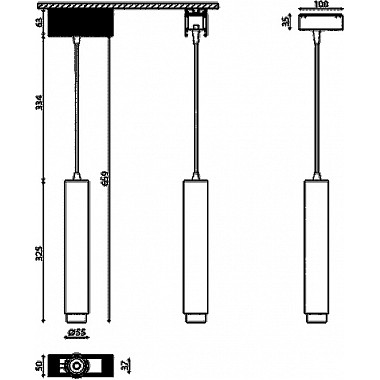 Трековый светильник SY SY-601241-BL-10-NW