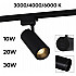 Трековый светильник 06650-9.3-LED10/20/30W CCT BK