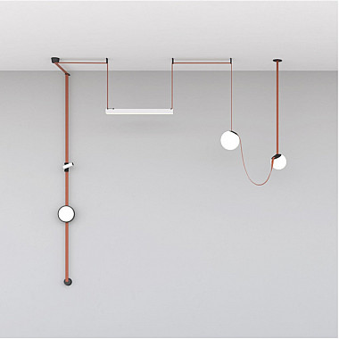 Трековый светильник BELTY FLOW DK5567-BK