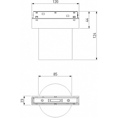Трековый светильник Slim Magnetic 85053/01