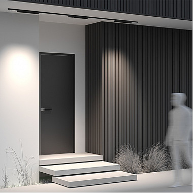 Трековый светильник Points O-TR02-2-S-24WB4K