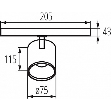 Трековый светильник ACORD 33133