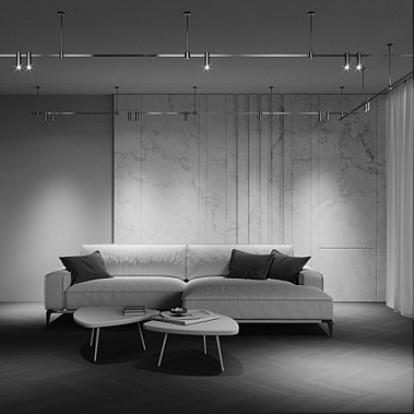 Трековый светильник Focus Led TR143-1-5W3K-W-PT