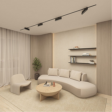 Трековый светильник Edder DK6646-BK