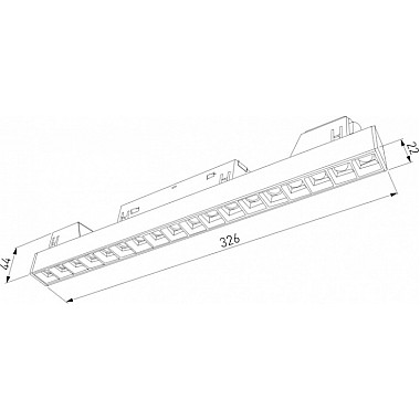 Трековый светильник Slim Magnetic 85006/01
