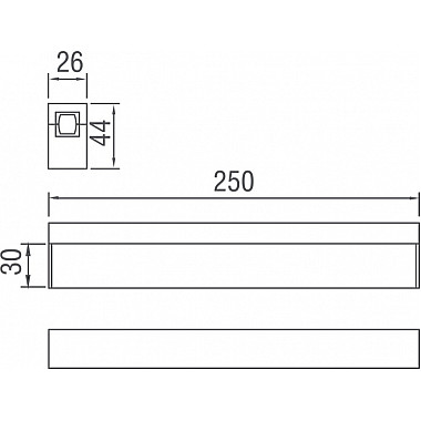 Трековый светильник Line DL20237M10W1 Black