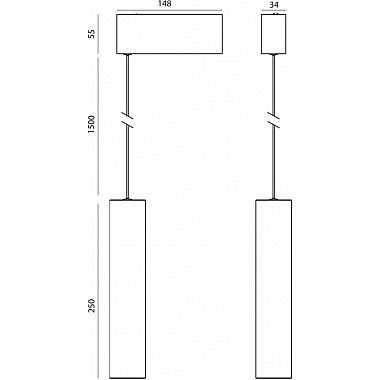 Трековый светильник Charm DL18792/01M White