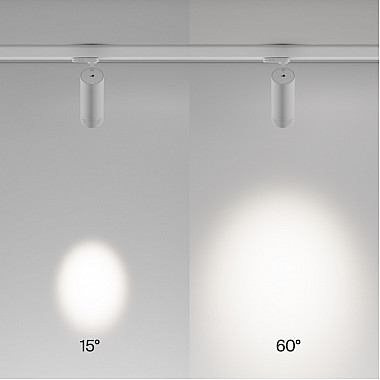 Трековый светильник Focus Zoom TR198-3-20W4K-Z-W