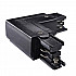 Коннектор L-образный левый Ideal Lux Link Trimless L-Connector Left Bk On-Off 169712