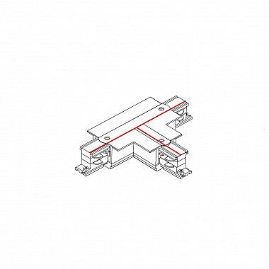 Коннектор T-образный правый 1 Nowodvorski Ctls Power 8245