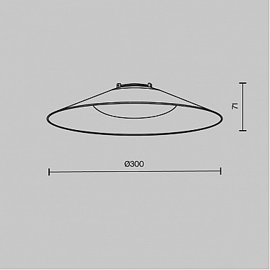 Трековый светильник Campana TR127B-12W4K-W