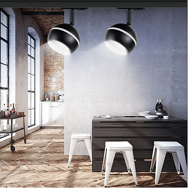 Трековый светильник TR47 - GX53 BK