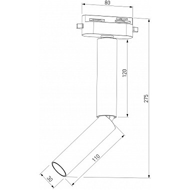 Трековый светильник Pika 85112/01