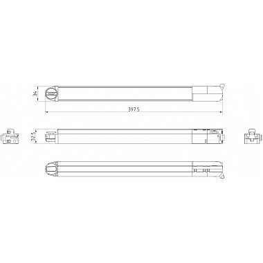 Трековый светильник BASIS TR000-1-10W3K-W