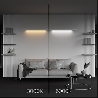 Трековый светильник Basis C100CL-L1000-24W3-6K-B