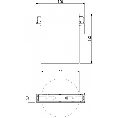 Трековый светильник Slim Magnetic 85054/01
