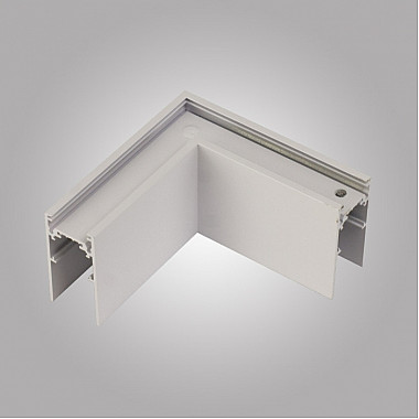 Коннектор угловой MAGNET AM401 LL-20B 90° горизонтальный WH