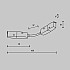 Коннектор Accessories for tracks Exility TRA034CS-W