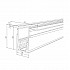 Шинопровод магнитный встраиваемый Elektrostandard Slim Magnetic 85086/00 4690389179075