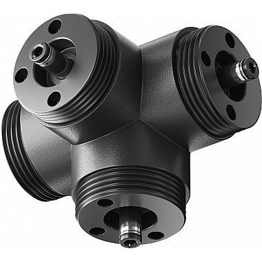 Х-образный вертикальный коннектор Accessories for system Shelf CA019L4C-B