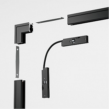 Коннектор угловой Mini Magnetic 85180/00