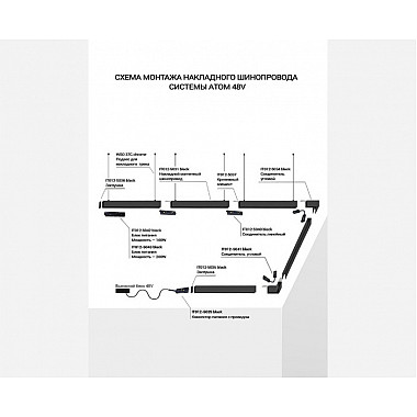 Соединитель угловой IT012-5033 black