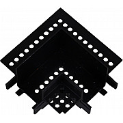 Коннектор угловой RL 06202 corner connector BK