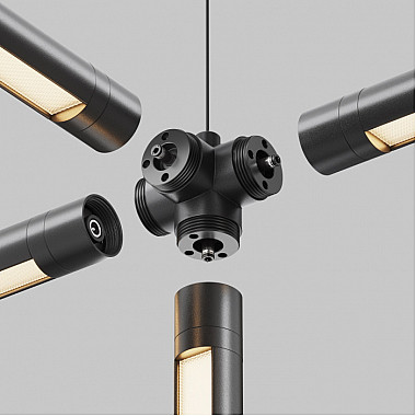 Х-образный вертикальный коннектор Accessories for system Shelf CA019L4C-B