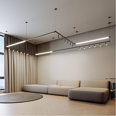 Набор подвеса угловой с вводом питания Module System 85195/00