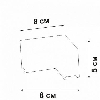 Соединитель угловой VT0200025-01