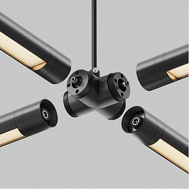 Х-образный вертикальный коннектор Accessories for system Shelf CA017TX-P-B