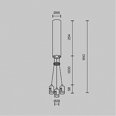 Подвесной набор Accessories for tracks Flarity TRA154SW-BB-R-BS