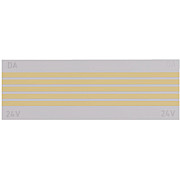 Декоративная плата для магнитного шинопровода Magic track Short Plate DLMX White Sp