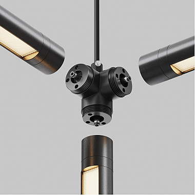 T-образный вертикальный коннектор Accessories for system Shelf CA016TC-P-B