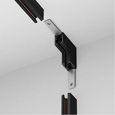 Коннектор угловой Accessories for tracks Levity TRA184ICL-11B