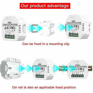 WiFi реле диммер Magnetic track 220 APL.0195.01.02