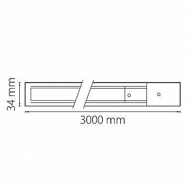 Шинопровод однофазный Lightstar Barra 502035