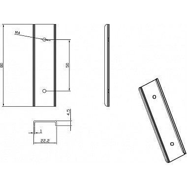 Соединитель SPACE-Track system I connector SPACE-Track system W