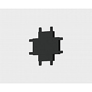 Соединитель X-образный IT09-9031 black
