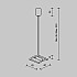 Подвесное крепление гибкого трека-ремня Accessories for system Parity TRA130SW-B